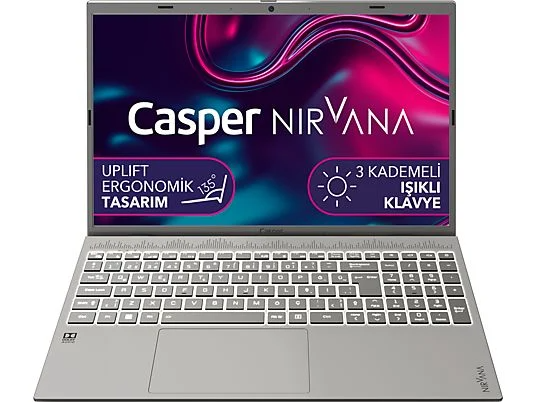 CASPER C550.1255-BF00A-G-F/Core i7 1255U/ 16GB Ram/ 1TB SSD/ 15.6