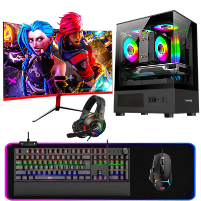 Dragos DRx6881 Ryzen 7 5700X 16GB Ram 512GB NVMe RTX3050 27 inç 165Hz Curved Oyun Hazır Sistem